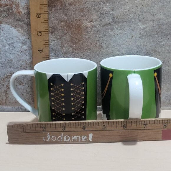 Maxwell & Williams Two Stackable Mugs Nutcracker Toy Soldier You're A Doll Coll - Picture 9 of 11